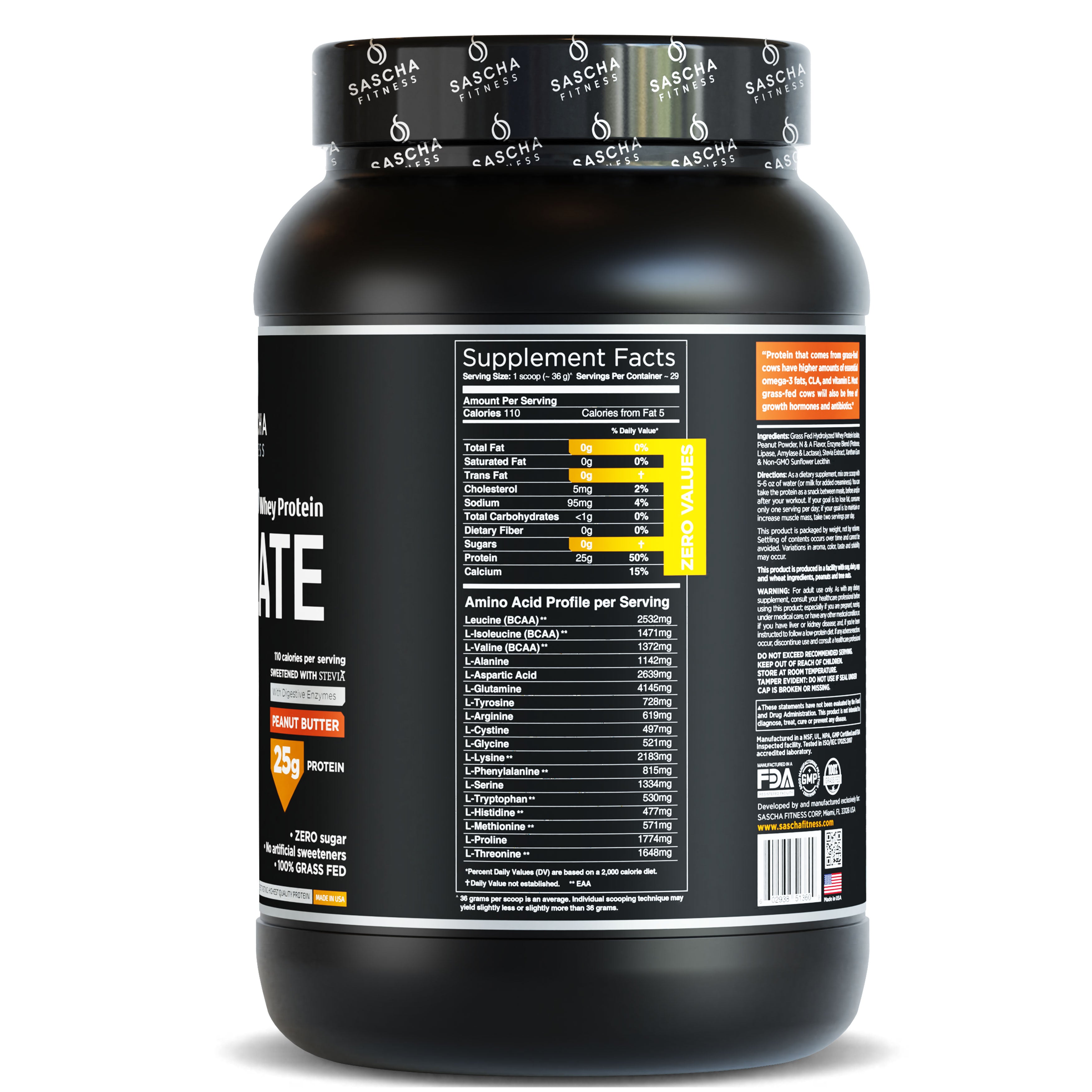 ISOLATE Hydrolyzed Whey Protein - Mantequilla de Maní