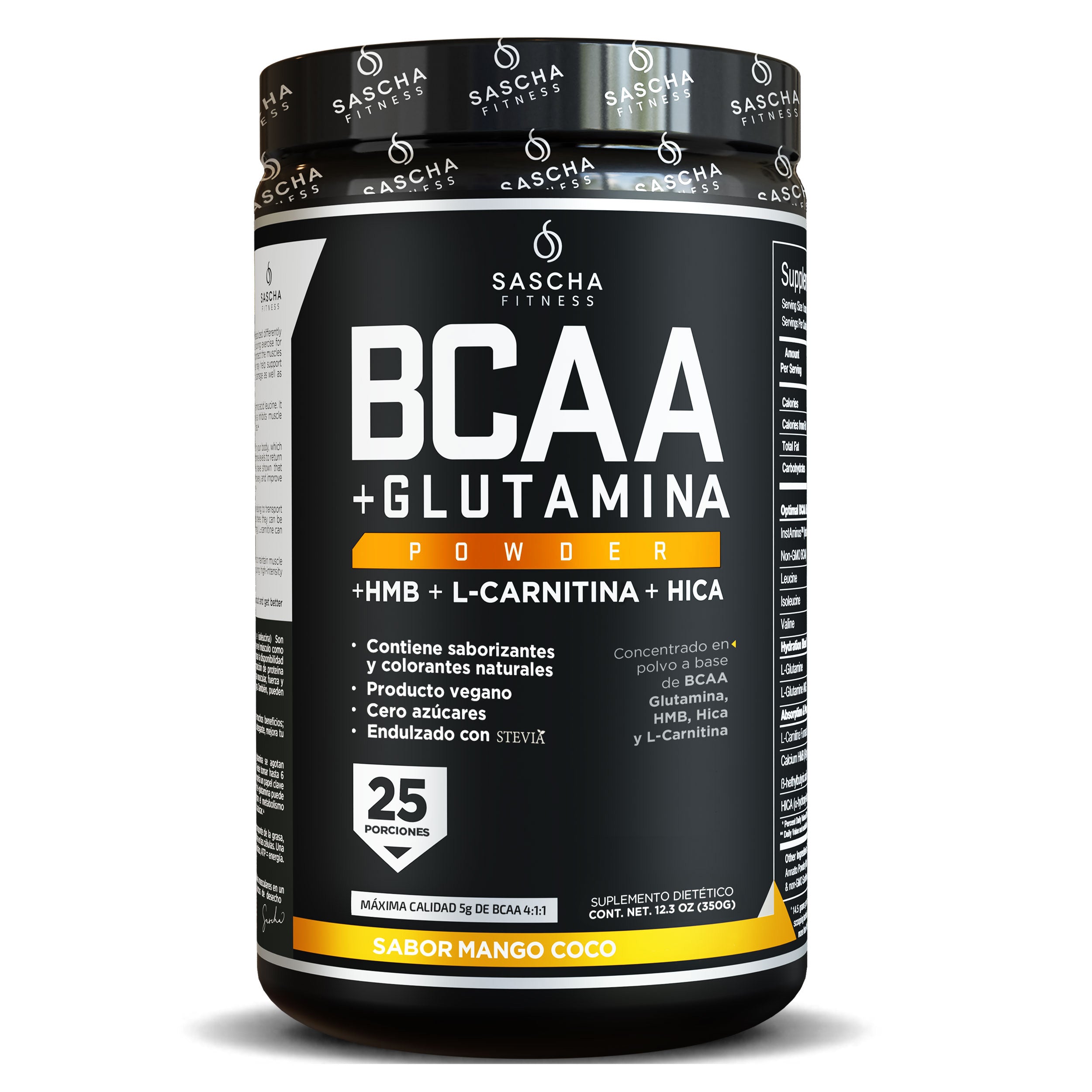BCAAs + Glutamine Powder - Mango Coco